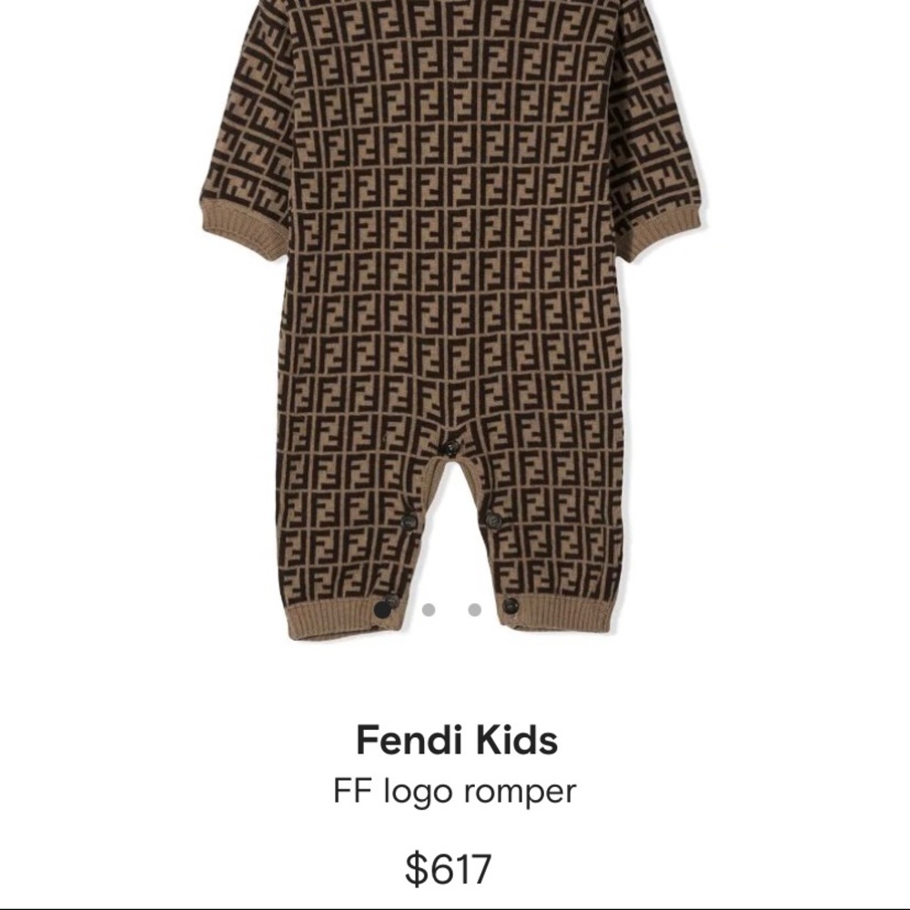 Fendi onesie